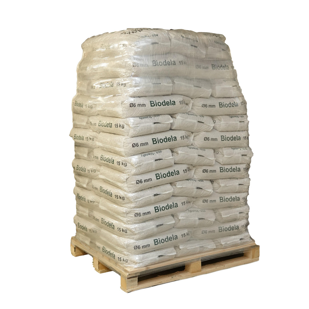 Granulés de bois - 64 Sacs de 15kg