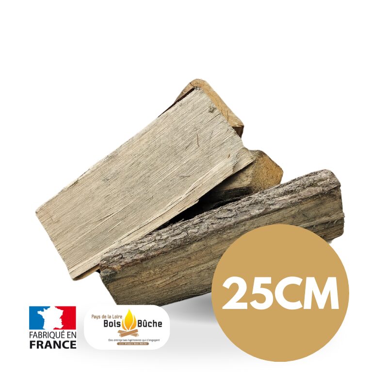 Bois de chauffage vrac 25 cm